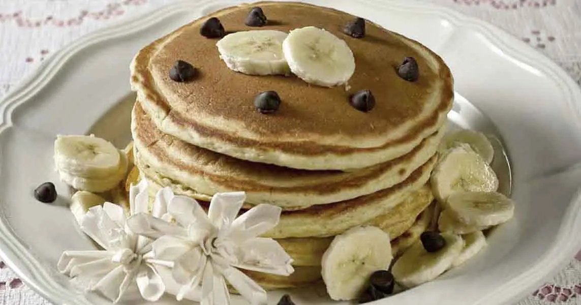 Smarriga bananpannkakor