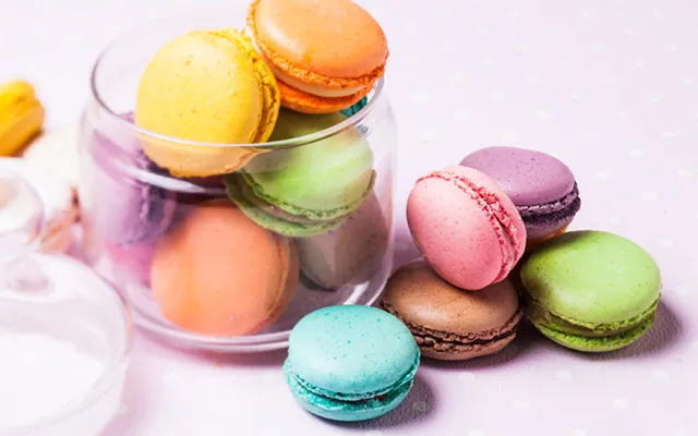 Franska macarons