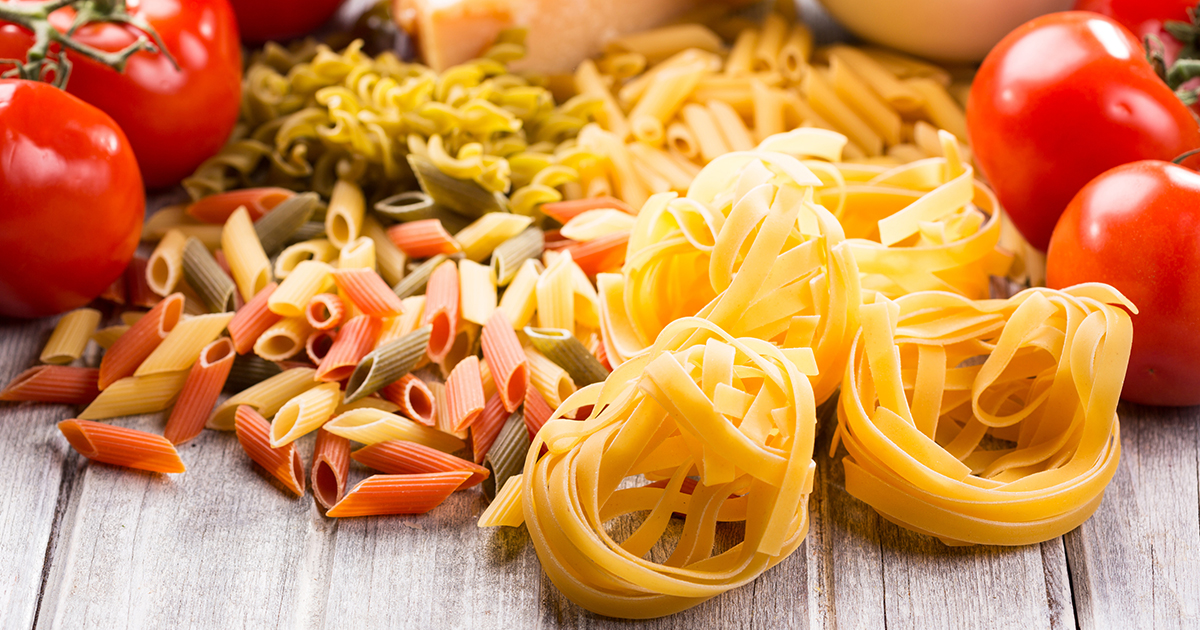 Veckans recept: Pasta Pomodore. V&auml;lj pasta efter smak.