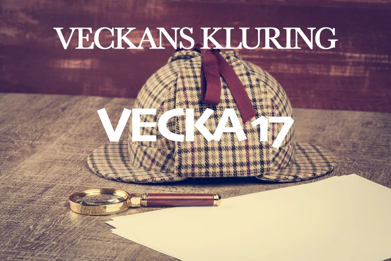 Veckans kluring - Vecka 17
