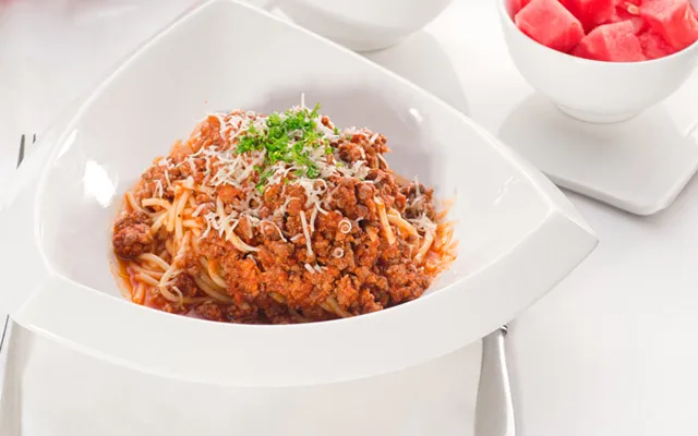 Spaghetti med lammbolognese