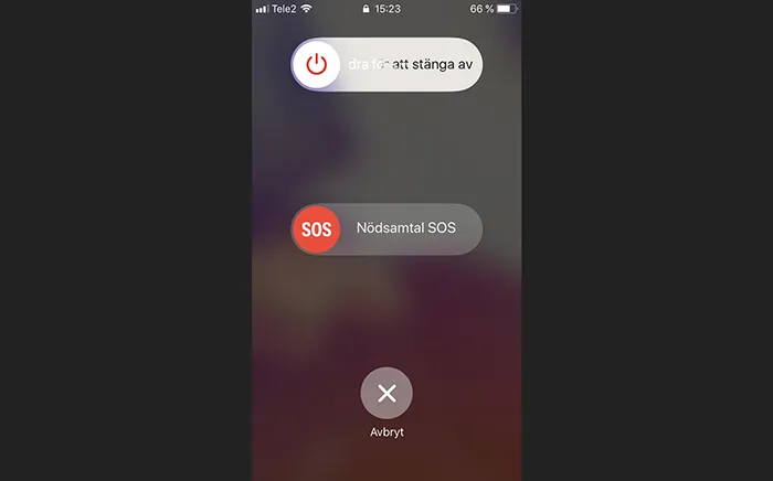 Ring SOS enkelt från fickan utan att någon märker det