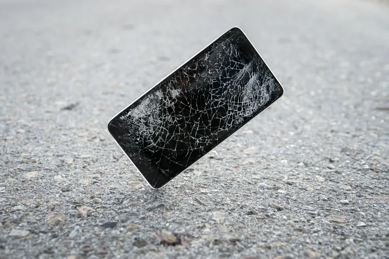 Ta bort repor på telefonen