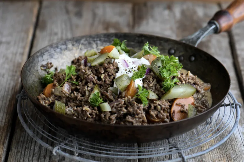 Veckans recept - viltfärsgryta