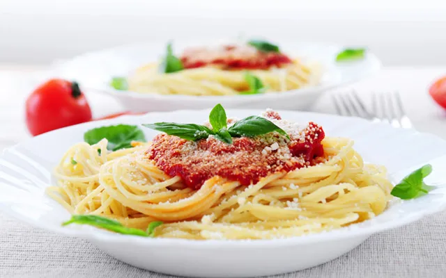 Enkel pasta pomodoro