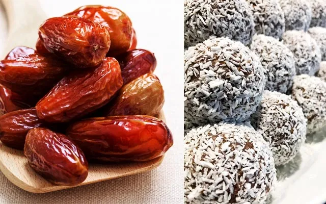 Nyttiga chokladbollar med dadlar