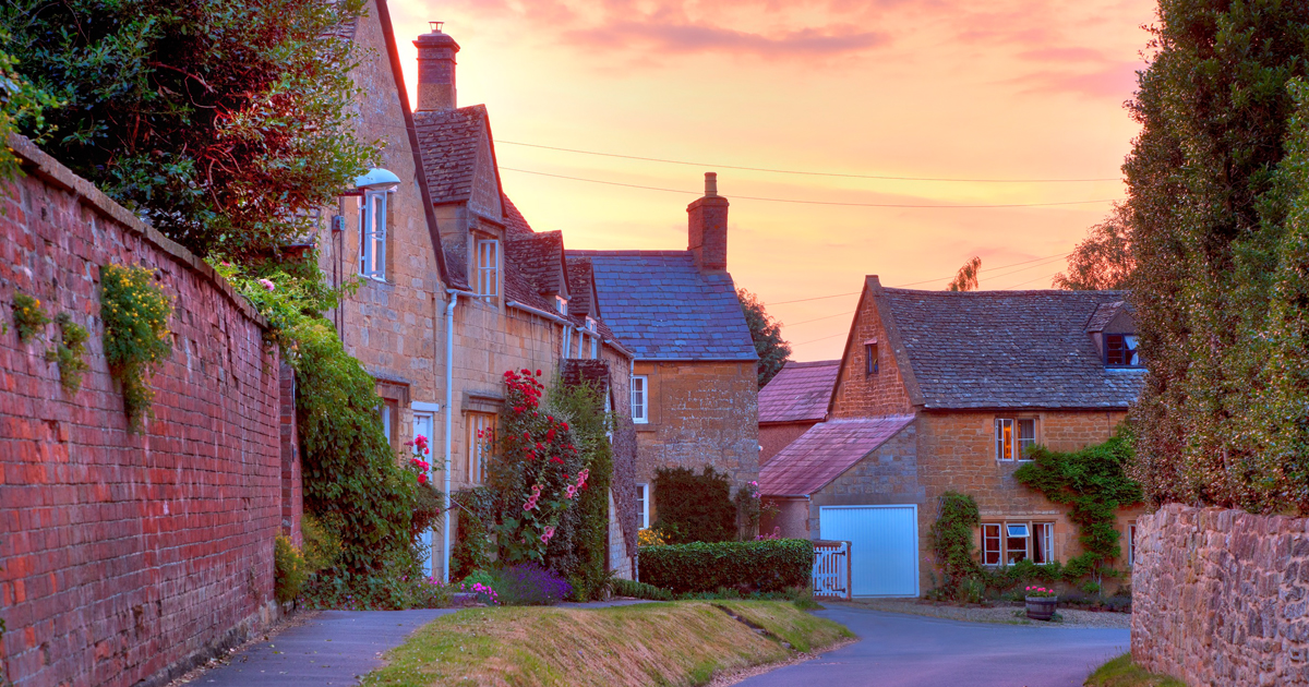 Stugor i Cotswold, England. Mysigt boende f&ouml;r den som letar lugn.